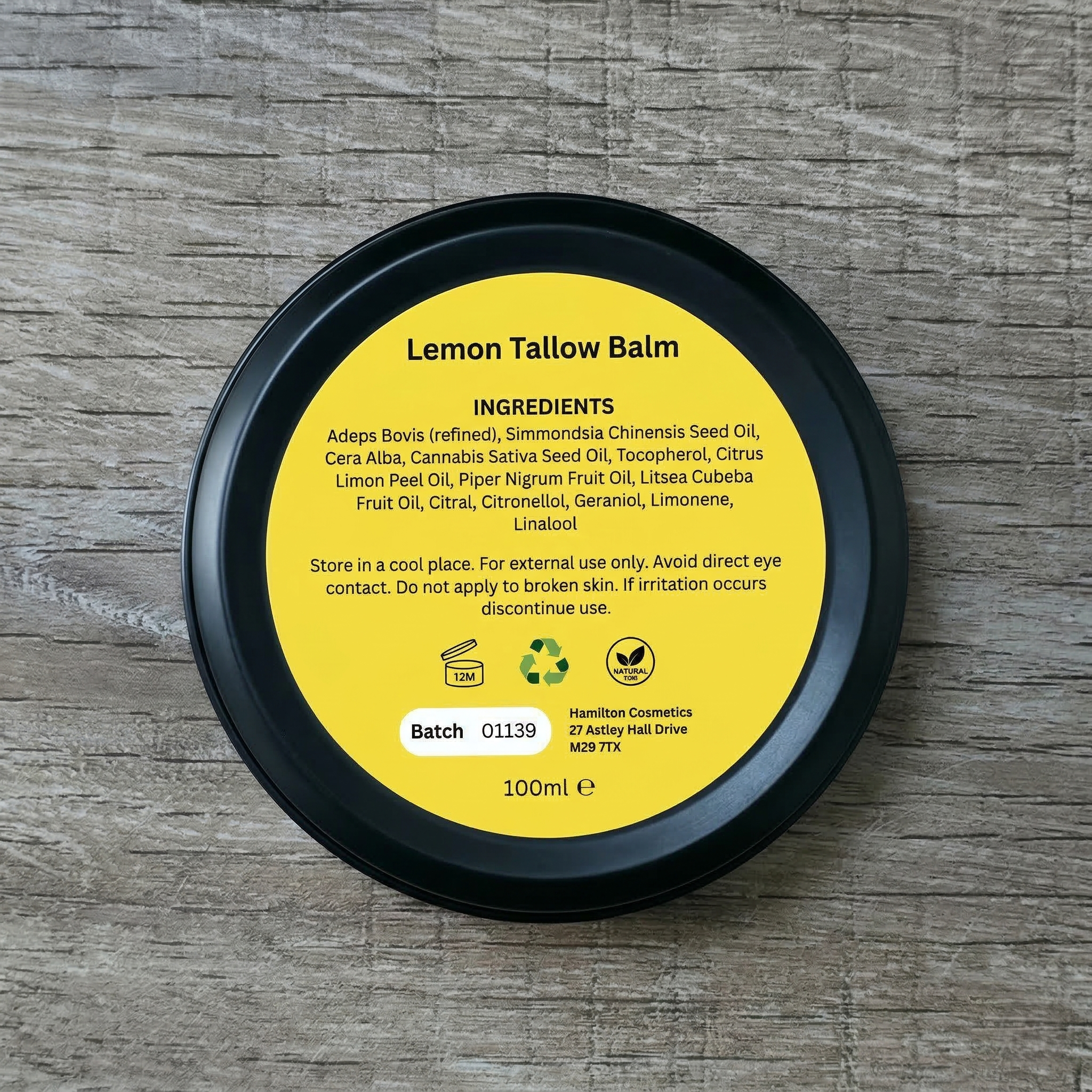 Lemon Tallow Balm