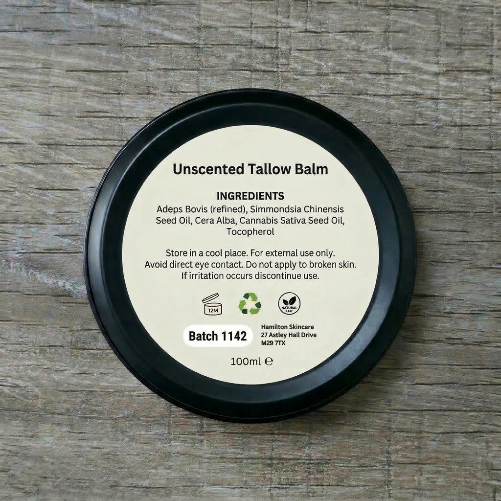 Unscented Tallow Balm